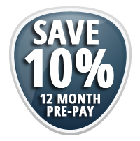 Pre-Pay & Save 10% On Your Order!